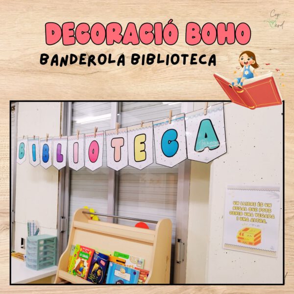 Banderoles biblioteca