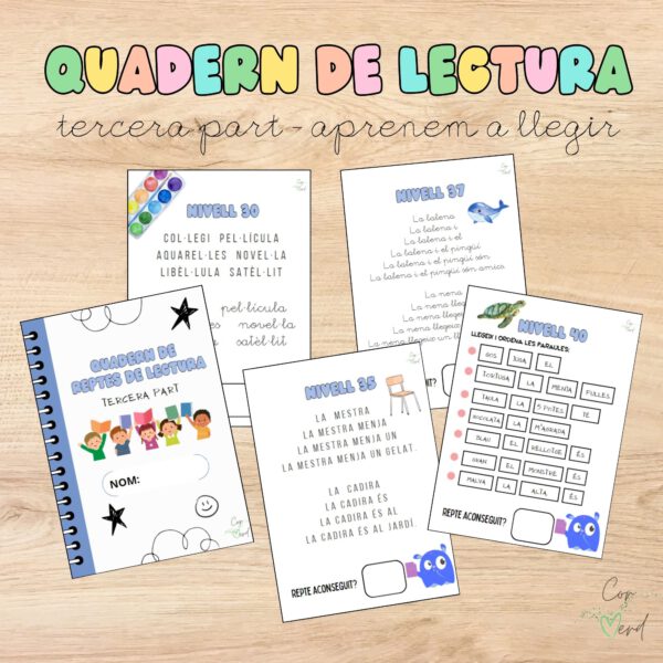 Quadern de reptes de lectura - tercera part