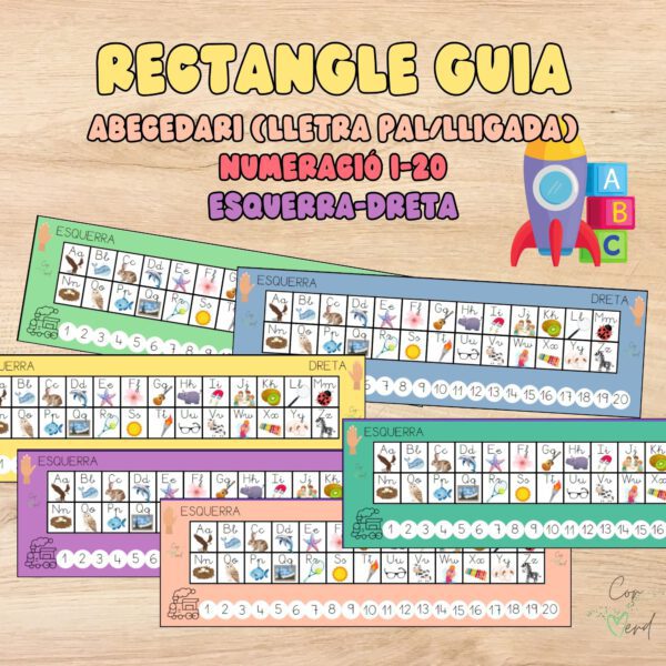 Rectangle abecedari-recta numèrica-direccionalitat