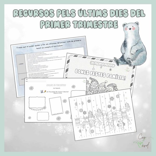 Recursos pels últims dies del primer trimestre.