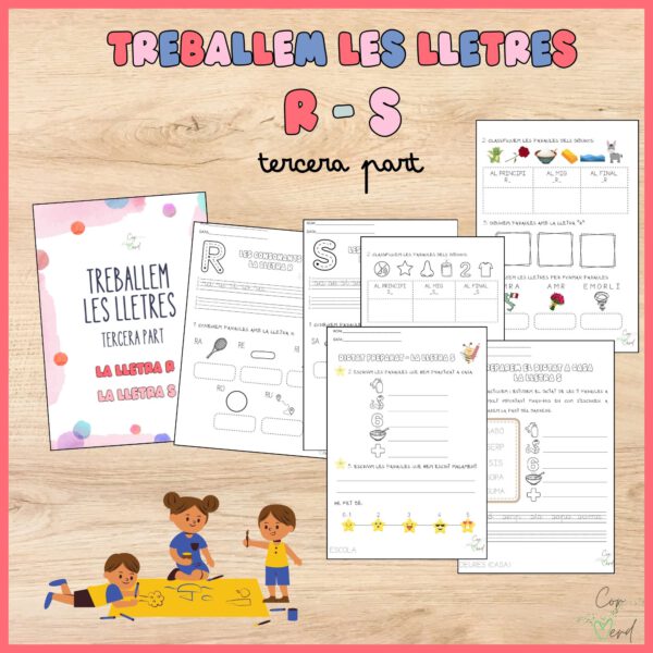 Treballem les lletres (tercera part): R i S.