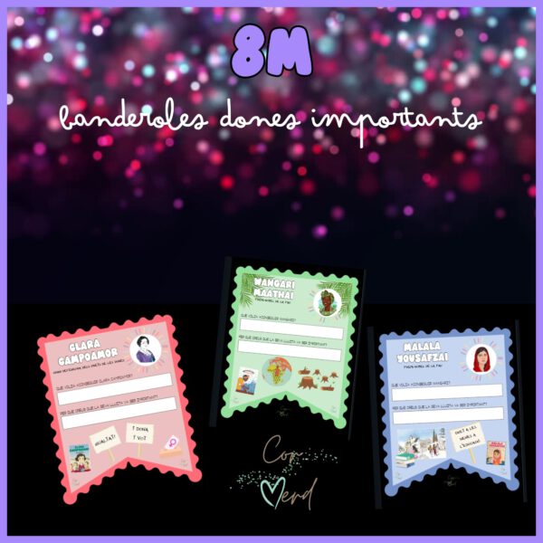 Banderoles dones - 8M