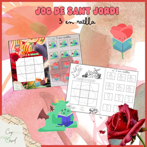 Sant Jordi 3 en ratlla