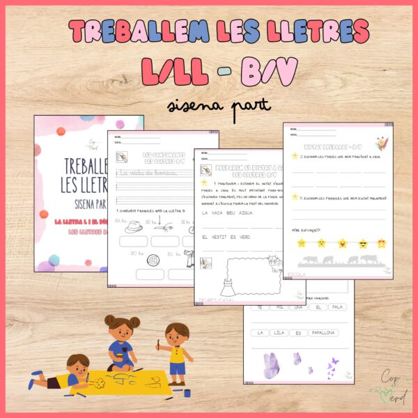 Treballem les lletres (sisena part): "L/LL" i "B/V"