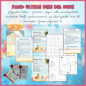 Pack: últims dies del curs