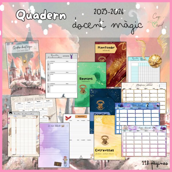 Quadern docent màgic 25-26 Corverd