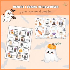 Memory i dòmino de Halloween