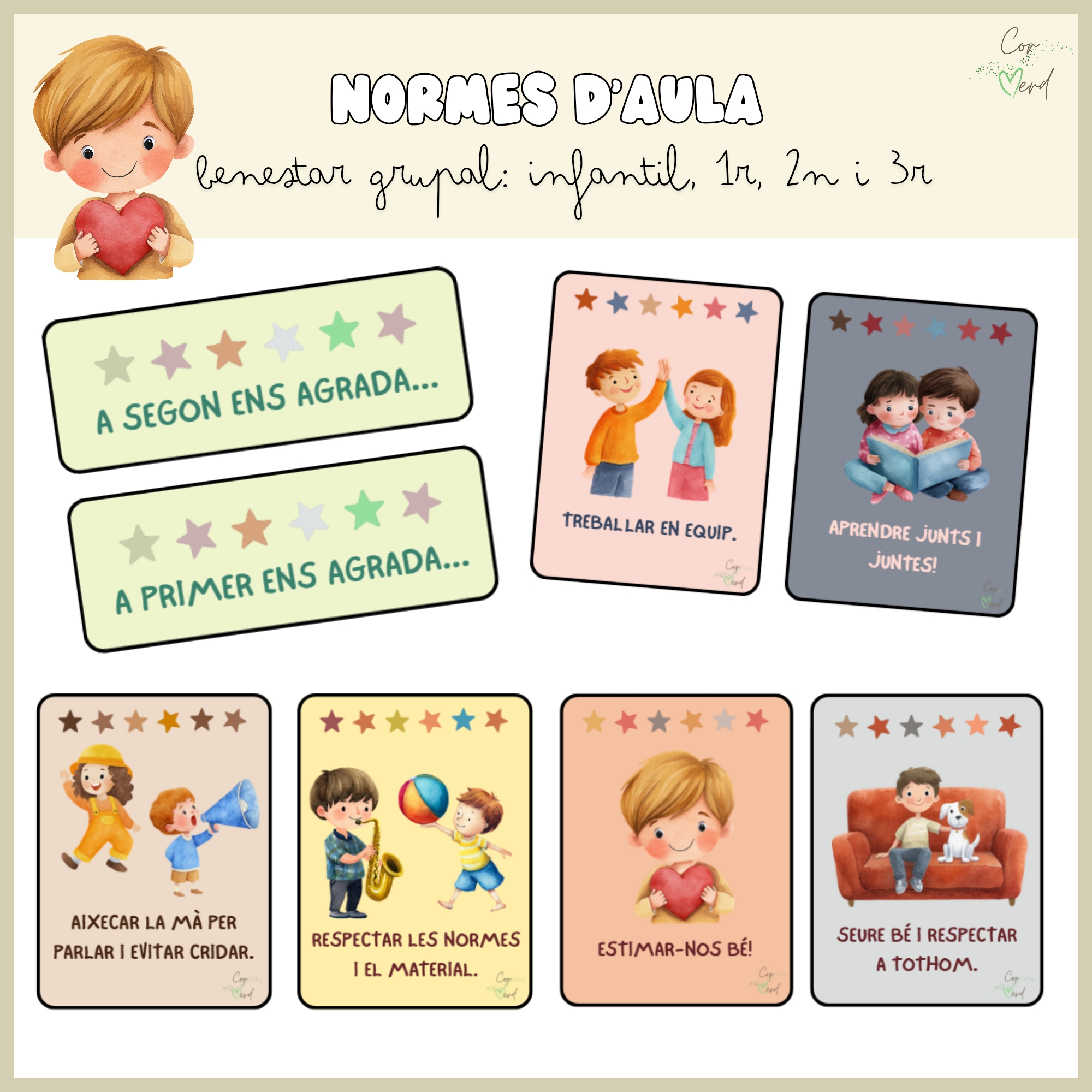 Normes d'aula Corverd