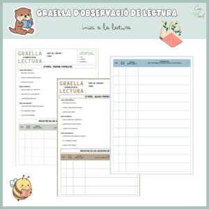 Graella d'observació de lectura